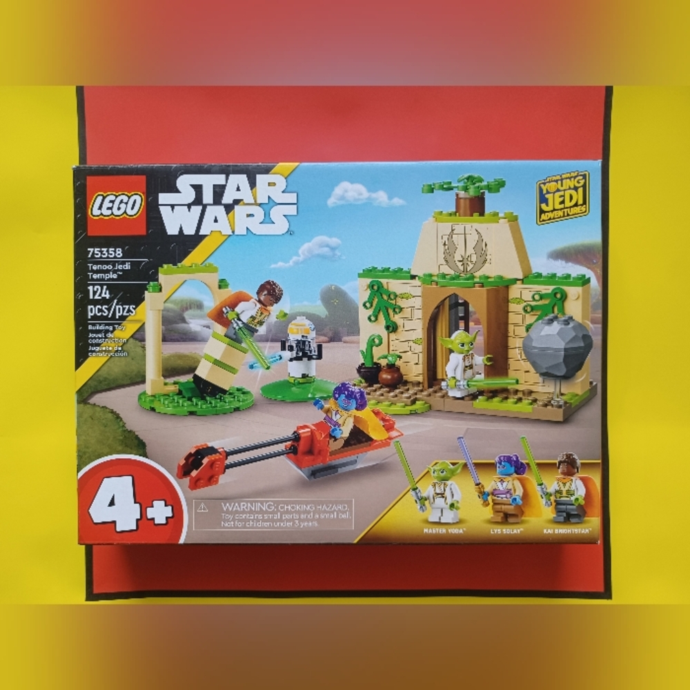 LEGO 75358 Star Wars Young Jedi Adventures Tenoo Jedi Temple. New